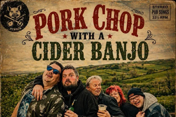 Pork Chop with a cider banjo