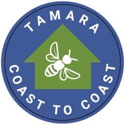 The Tamara Coast to Coast Way route marker